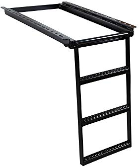 Buyers Products 5233000 Svart 3-stegs infällbar lastbilssteg