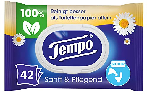 Tempo 836041 toallita desinfectante 42 pieza(s) - Paño de limpieza (42 pieza(s), Azul, Blanco, Amarillo)