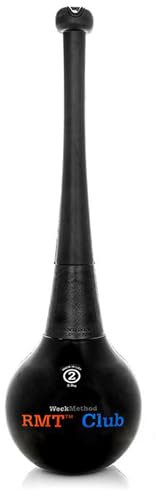 WeckMethod RMT Club 2LB (0,9kg) - Premium Macebell für Krafttraining, Rehabilitation, Stretching und Rotationskraft - Gewichtsverlagerung Design - Optimierter Grip und Langlebigkeit