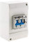 Coffret chauffe-eau 2 disjoncteurs 2A-20A + contacteur jour/nuit - Zenitech