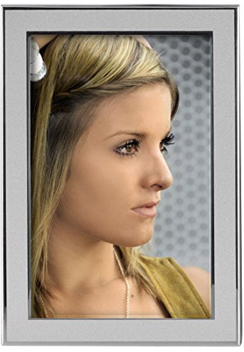 Hama 62907 - Marco de Fotos, 10 x 15 cm, Color Plateado