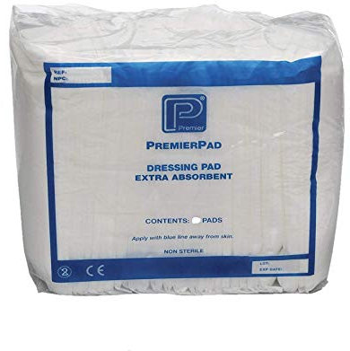 Premier Pad Dressings, Non-Sterile, 20 x 20cm, 25 pads