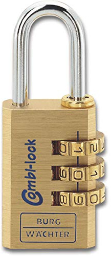 BURG WÄCHTER Zahlenschloss Combi Lock 80/8020M 9x22 Ø3,2