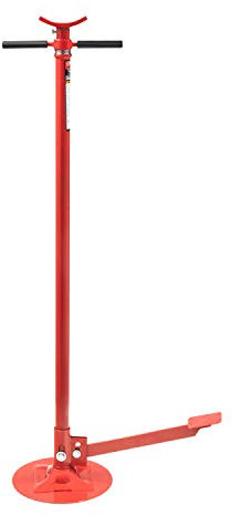 SUNEX TOOLS 6810A, Underhoist Support Stand with Foot Pedal, ¾ Ton Capacity, Large Base, Bearing Mounted Spin Handle, Height Adjustment Under Load, Lightweight, Supports Vehicle Components Only