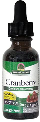 Nature's Answer - Cranberry - 30ml - Natural Herbal Extract - Supports Urinary Tract Health & Overall Well-Being