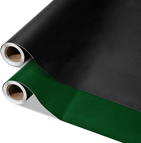 Tafelfolie selbstklebend | Testnote 1,7 | einfach anbringbar | bewährt für Zuhause und im Büro zum Schreiben, Zeichnen & Basteln | als Klebefolie, Möbel- und Wandfolie (grün, Rolle 43x300 cm)