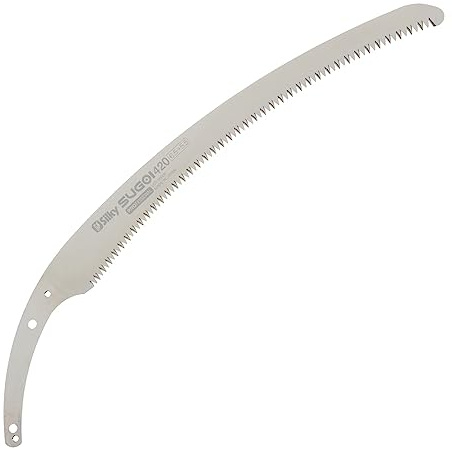 SILKY Ersatzblatt für Sugoi 420 – gebogen, 6,5 Zähne/30 mm | Passgenauer Wechsel am vorhandenen Griff, Schnitte bis Ø 210 mm im Zug, hartverchromt und mit der Silky Feile nachfeilbar
