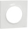 Schneider Electric S520702 Plaque 1 poste Odace Styl Blanc