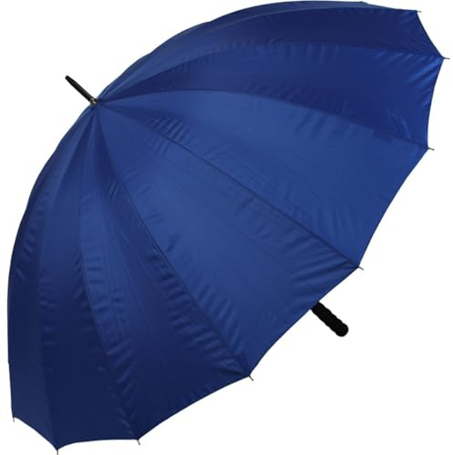 iX-brella - Encendedor XXL Paraguas de Pareja 16 Piezas con Agradable Mango Suave - DiáMetro 1,29 Metro - Azul, 129, 129