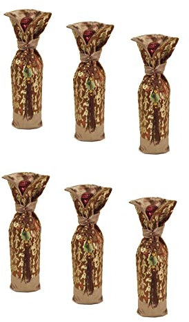 AAF Nommel®, Weinflaschen Beutel 06, 6 STK, Weinkleid, Flaschenbeutel, Flaschenverpackung Geschenkverpackung