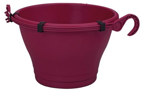 Elho 7531943022700 Corsica Hängeampel 30 cm, sweet raspberry