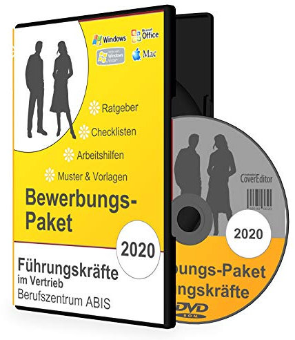 Bewerbungspaket FÜHRUNGSKRÄFTE IM VERTRIEB: Bewerbungs-Ratgeber, Checklisten und 20 komplette Musterbewerbungen als MS-Word-Dateien auf CD-ROM