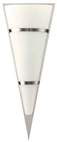 EGLO Wandlampe Pascal 1, Wandleuchte innen, Stahl in nickel-matt
