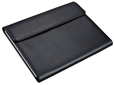 Alassio 31511 - Fächermappe Vado mit 12 Fächern, DIN A4, ca. 33 x 26 x 4 cm, schwarz, aus Lederimitat