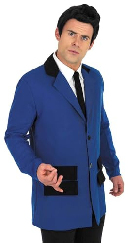 Rolig Shack herr XL Navy Teddy Boy