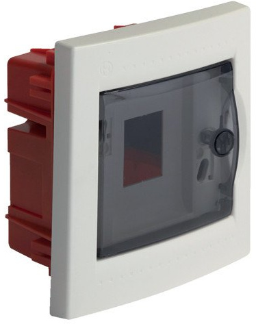 FIN.DEA S.P.A. BOCCHIOTTI CENTRALINO INCASSO 4MOD 04100 Pannello Elettrico Distributore Elettrico 4 Circuiti Metallo
