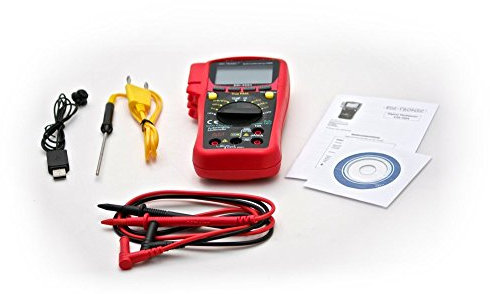 Digital Multimeter Messgerät mit PC Schnittstelle USB - Voltmeter EDI-9604 + Mess Software
