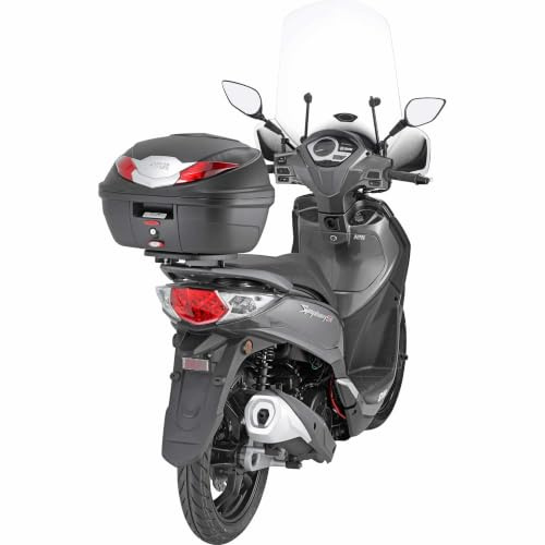 Givi SR7054 Topcase Träger Monolock Koffer, Schwarz