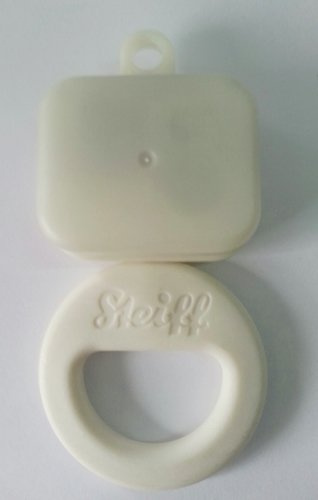 Steiff 233821 Spielwerk weiss Schlaf, Kindlein schlaf