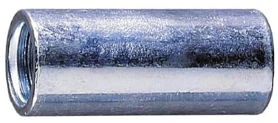 INDEX MAR1030 - Manguito de unión. Redondo. Zincado (M10 x 30, 150 uds.)