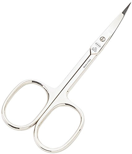 Premax - Forbici Pelli - Classica Collection: Precisione e Qualità Italiana - Acciaio al Carbonio e Finitura Nichelata - Ideali per la Cura delle Mani e dei Piedi - 3 1/2-cm. 9 - Made in Italy