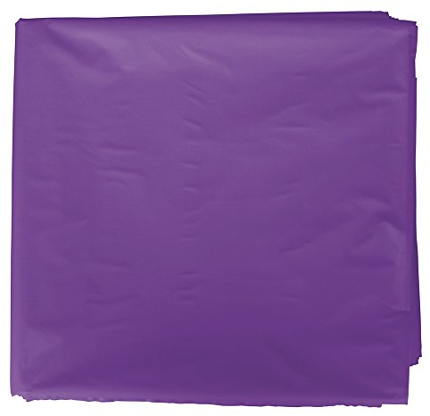 Fixo Kids - Pack de 25 Bolsas Plástico Disfraz, 65 x 90 cm, Color Violeta | Perfecto para Crear Disfraces Carnaval y Otras Fiestas, Reciclable 100%, Agujero de Seguridad Antiahogo, Customizables