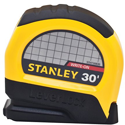 Stanley STHT30830 Lever Lock Tape Rule, 30' x 1 by Stanley