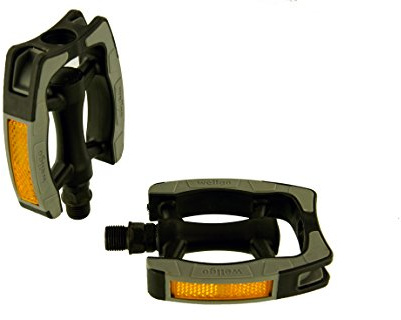 1 Paar Wellgo C097 Trekking MTB Pedale Fahrradpedale rutschfest Reflektor