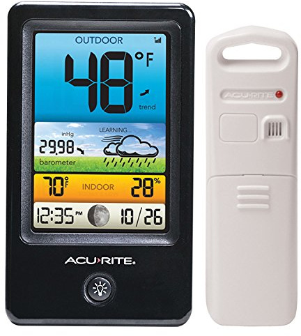 AcuRite 00509 Color Weather Station with Count Temperature/Humidity/Forecast