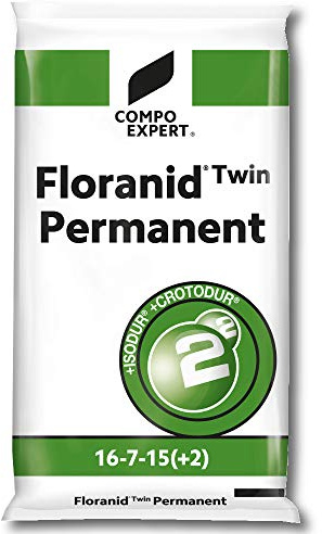 Compo Expert - Sac d’engrais universel de 25 kg - Floranid ®Twin Permanent 16+7+15 (+2+8)