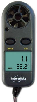 Inovalley Anemometer with Wind Speed Measurement