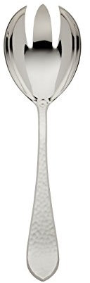 Robbe & Berking Fourchette à Salade Martelé, Grande (plaqué Argent Massif 150 g)