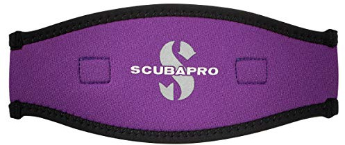 SCUBAPRO – neoprenfodral för maskband, 24,700,040, violett – svart/lila