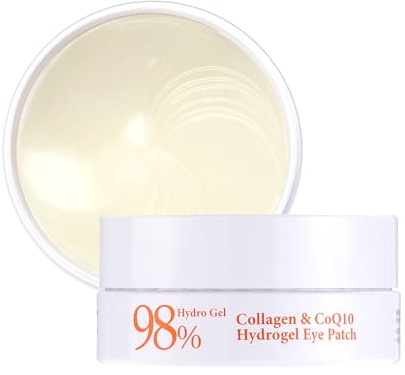 Petitfee 98% Hydro Gel Collagène & CoQ10 Hydrogel Eye Patch 60count
