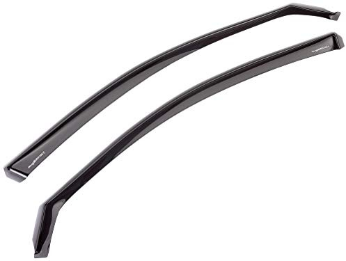 ClimAir Windabweiser Schwarz kompatibel mit Seat Ateca 2016- (Chrom Fensterrahmen)