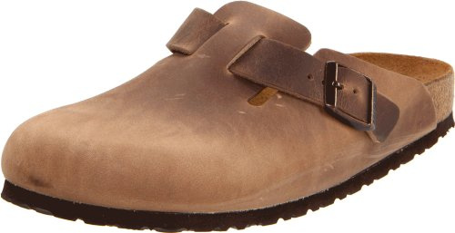 Birkenstock Zoccoli e ciabatte, unisex, per adulti, Marrone (Marrone tabacco.), 37 EU