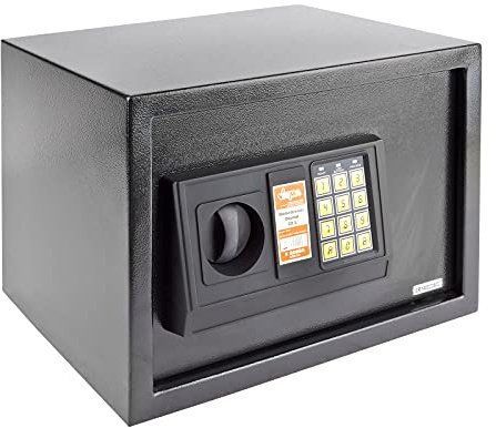 DEMA Möbeltresor 22 L 35x27x25 cm - Wandtresor, Wandsafe, Geldschrank, Safe - Digital, Sicher, Robust - Für Zuhause, Büro, Schmuck, Dokumente