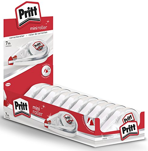 Pritt Korrekturroller Mini Roller, 4.2 mm x 7 m – EXP. 10 UDS