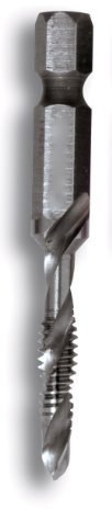 Greenlee DTAPM6C Combination Drill/Tap Bit, M6 X 1.000 MM