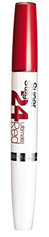 Maybelline SuperStay 24 Hour Dual Ended Lipstick, 565 Ruby Rush, 9 ml