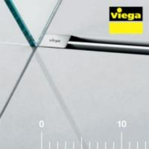Viega Duschrinne Advantix Grundkörper + Stegrost Vario 4965.10 von 30 - 120cm