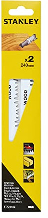 STANLEY - Lame de Scie Sabre HCS 240mm - STA61502-XJ