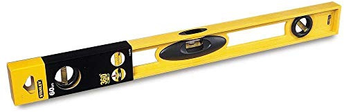 Stanley Wasserwaage FoamCast 60 cm, 3 Libellen, 1-42-476