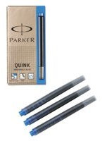 PA03128 Parker Quink Ink Cartridge Permanent Black Pack of 5 8105 S0116310