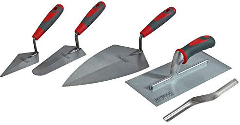 Faithfull FAISGTSET5 Soft-Grip Trowel Set 5 Piece