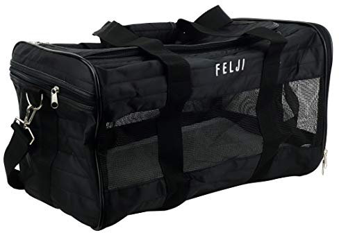 Sherpa Original Deluxe Husdjurstransportör, stor, svart