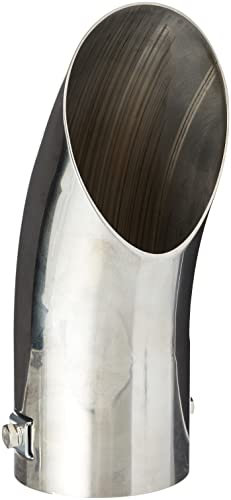 Simply Terminale di scarico ETC76, in acciaio INOX, colore: argento