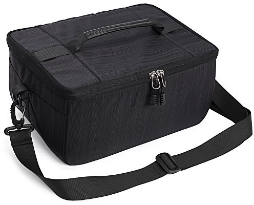 Koolertron DSLR Camera Insert Bag Purse Camera Case Insert,Liner Lens Pouch Partition Protective Cover Sleeve for Cannon/Nikon/Sony