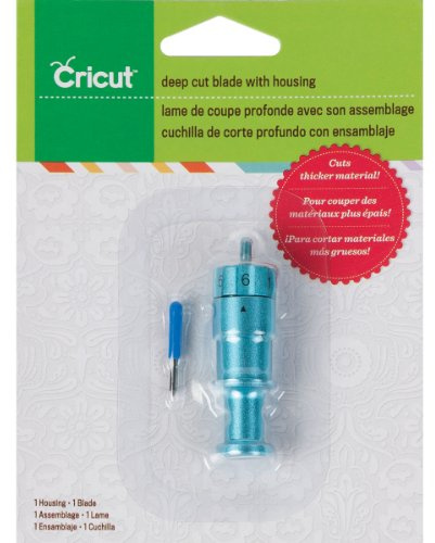 Cricut Deep Cut Blade with Housing, Black