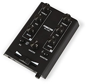 Fonestar Sm-1330 - Mesa de mezclas (2 canales, 78 mm, 115 mm, 30 mm, 100 g), color negro